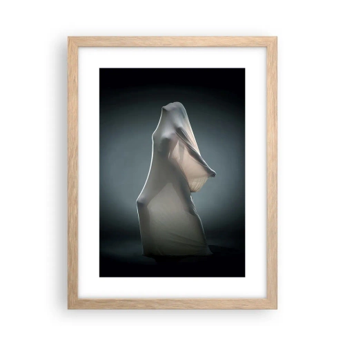 Een poster in een licht eiken lijst - Verborgen verlangens - 30x40 cm