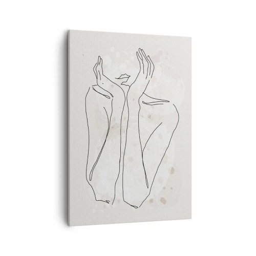 Schilderen op canvas - Een dromerig moment - 50x70 cm