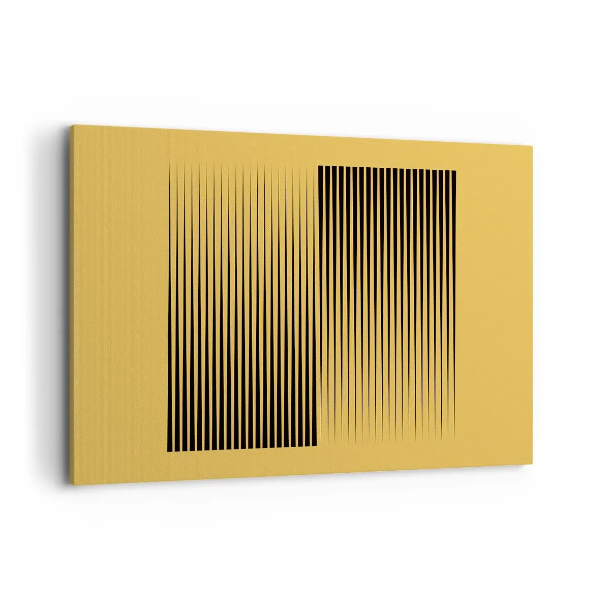 Schilderen op canvas - Vierkant van tegenpolen - 100x70 cm