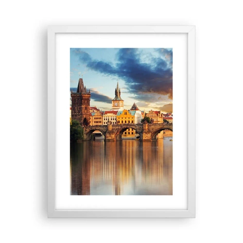 Poster in een witte lijst - Eeuwenlang mooi - 30x40 cm