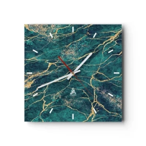 Wandklok - Klok - Goudmijn - 40x40 cm