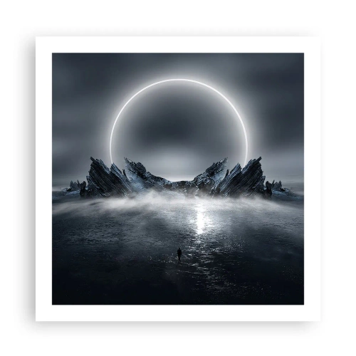 Poster - Einde van het verhaal - 60x60 cm