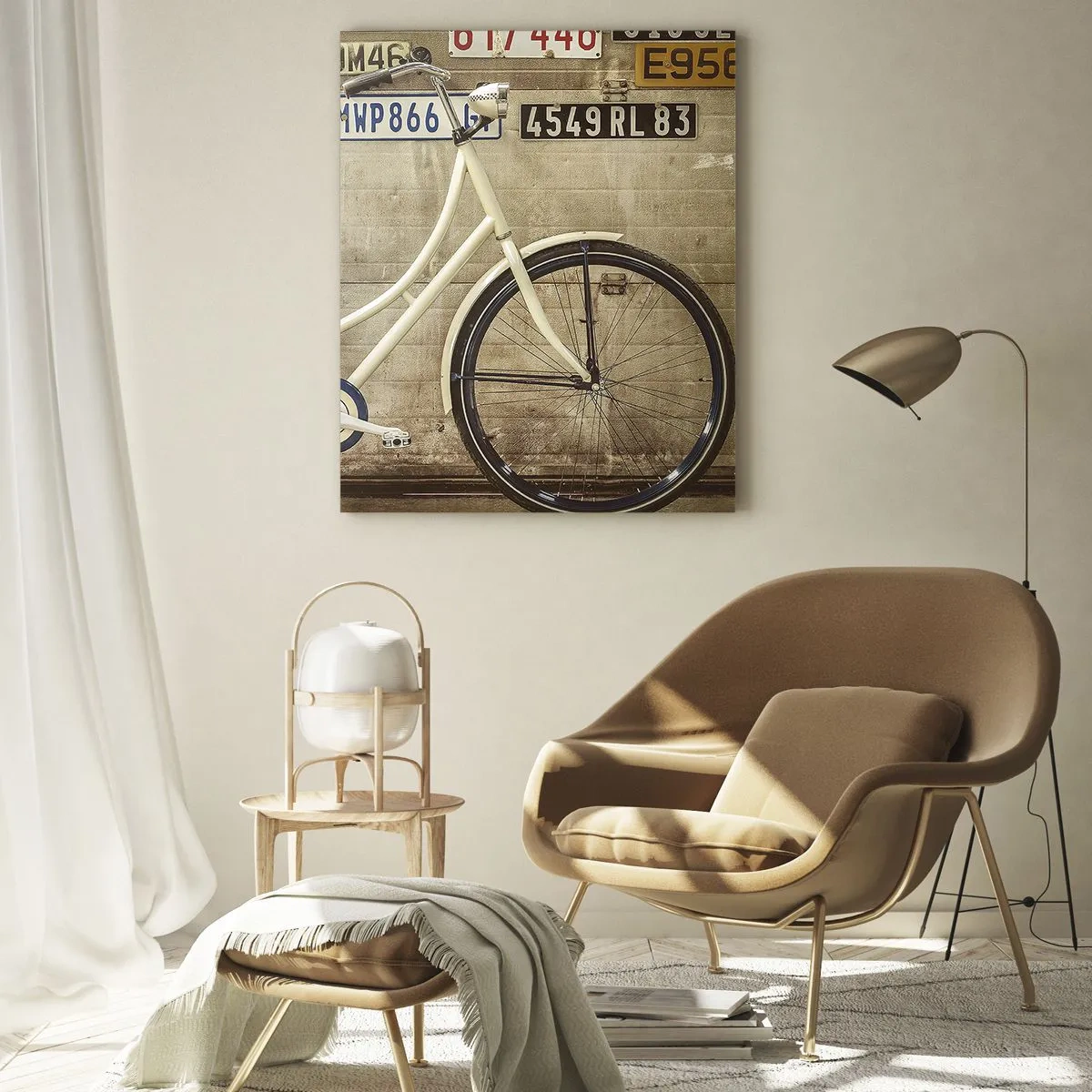 Schilderen op glas - Zonder complexen - 50x70 cm