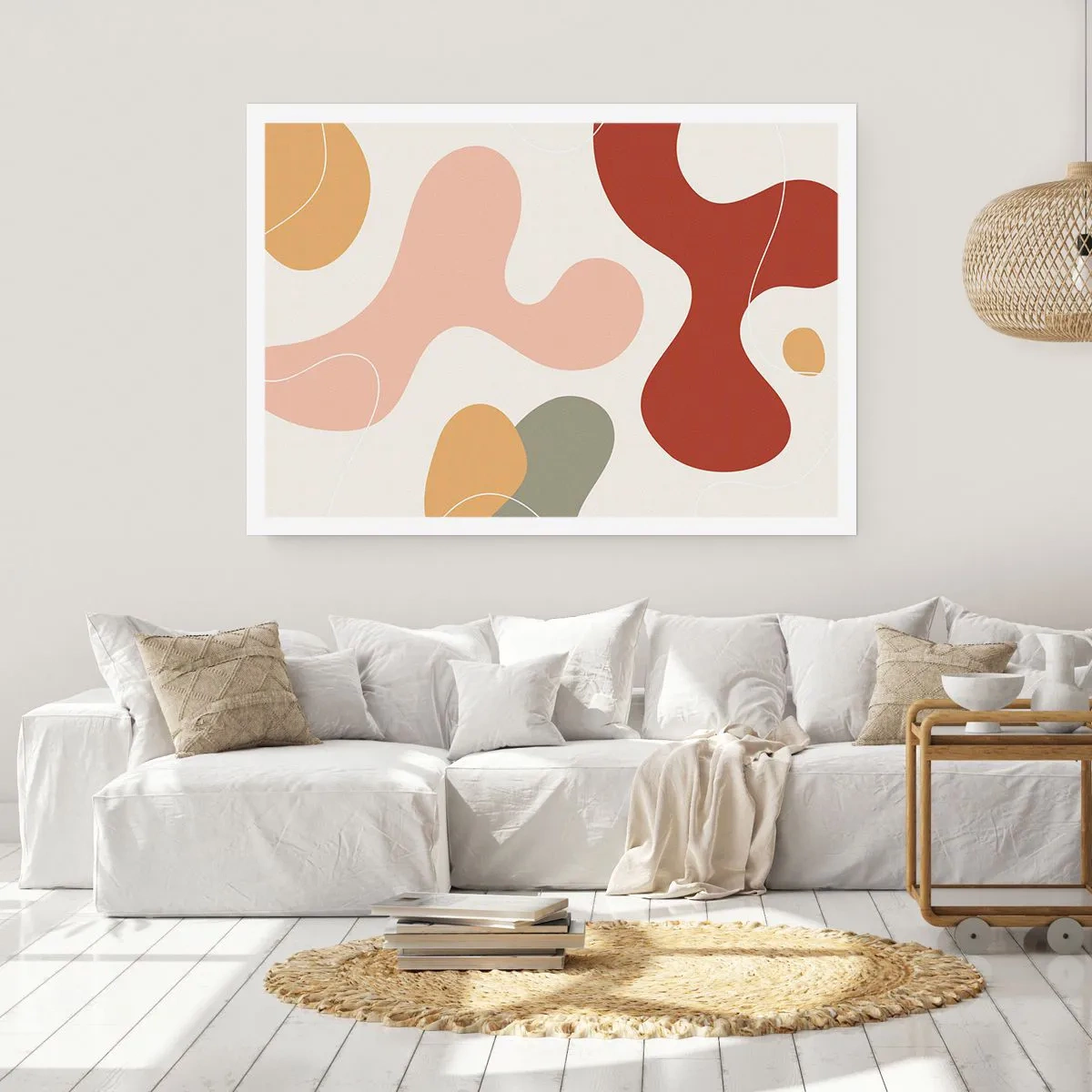 Poster - Kronkels of krullen? - 40x30 cm
