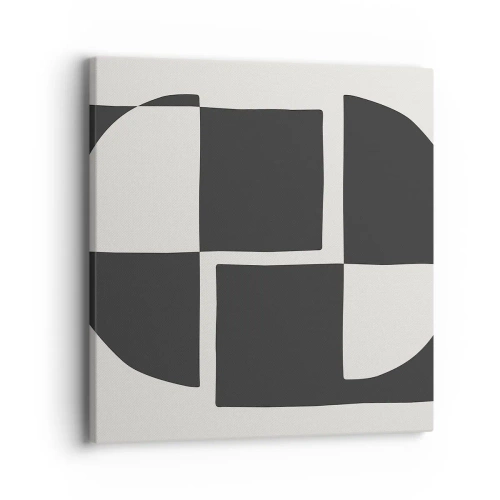 Schilderen op canvas - Antithese - synthese - 40x40 cm