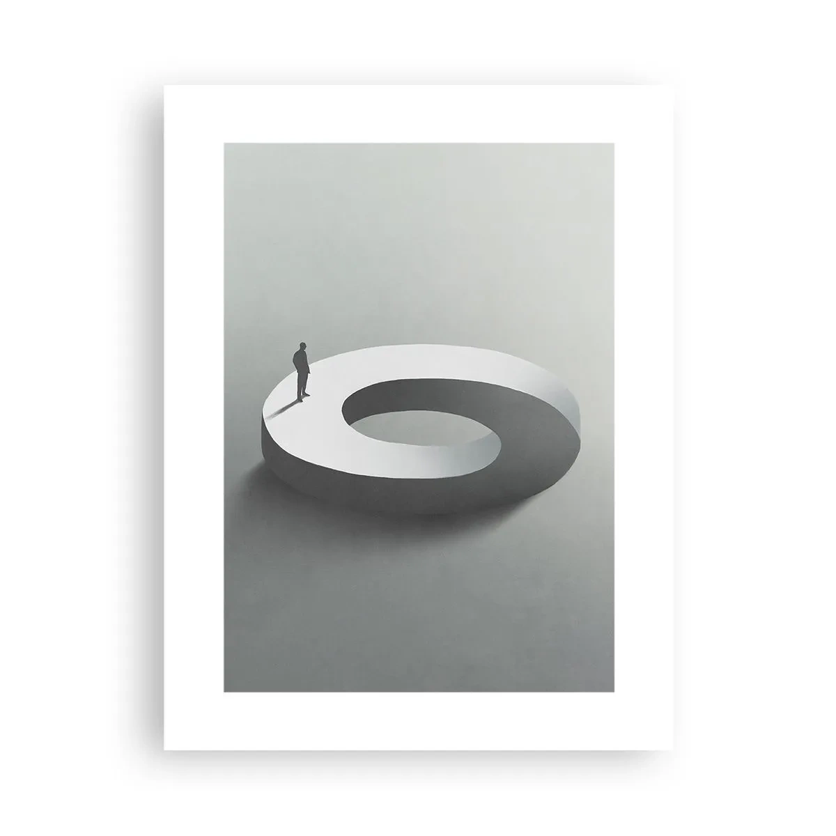 Poster - En wees hier slim - 30x40 cm