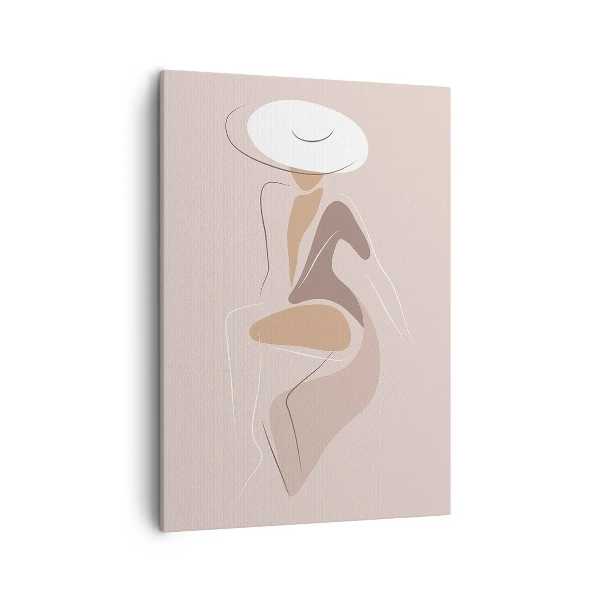 Schilderen op canvas - Een dame zijn - 50x70 cm