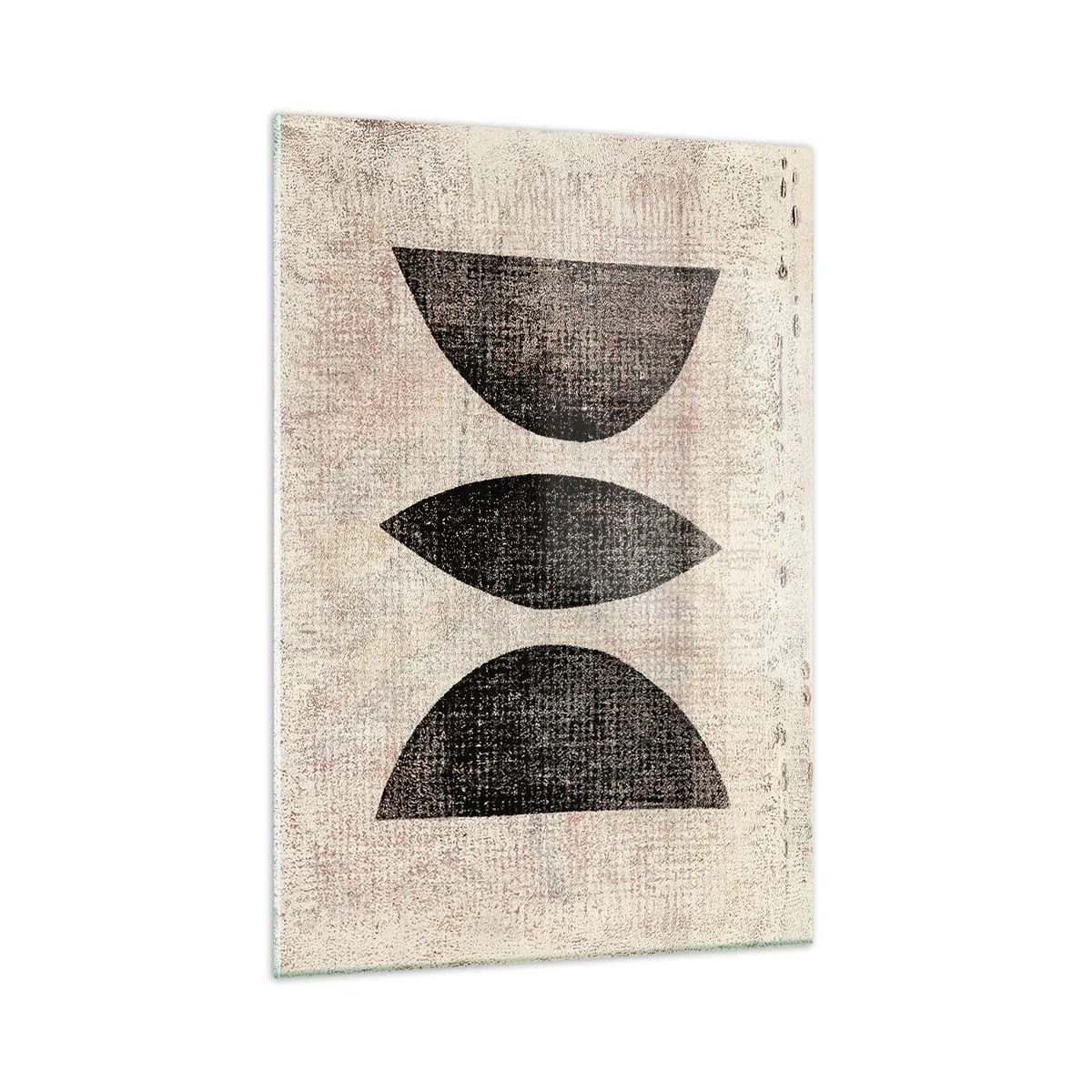 Schilderen op glas - etnische abstractie - 50x70 cm