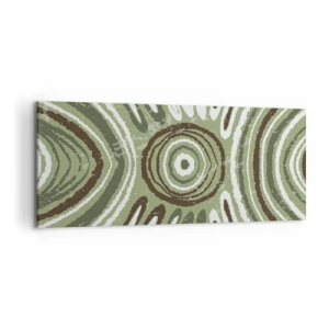 Schilderen op canvas - Een explosie van emoties - 120x50 cm