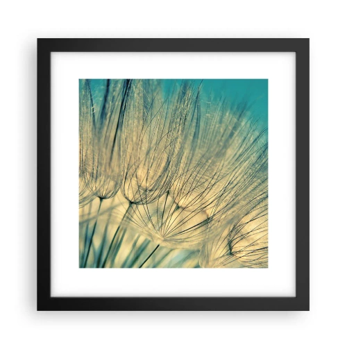 Poster in een zwarte lijst - In afwachting van de wind - 30x30 cm