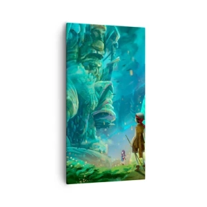 Schilderen op canvas - Uit het grote Sprookjesboek - 55x100 cm