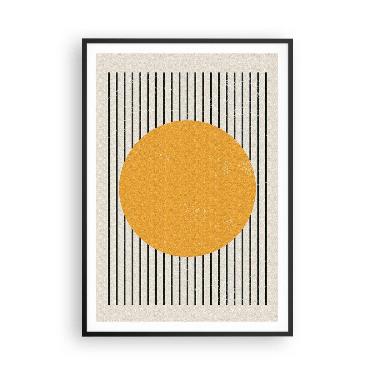 Poster in een zwarte lijst - De kracht van eenvoud - 70x100 cm