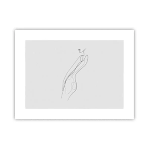 Poster - Gewoon een belofte - 40x30 cm