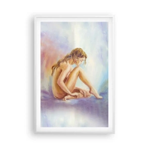 Poster in een witte lijst - De daad van de jeugd - 61x91 cm