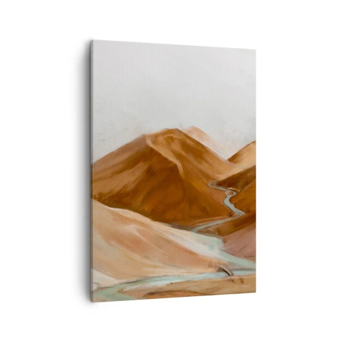 Schilderen op canvas - Naar de bron - 50x70 cm