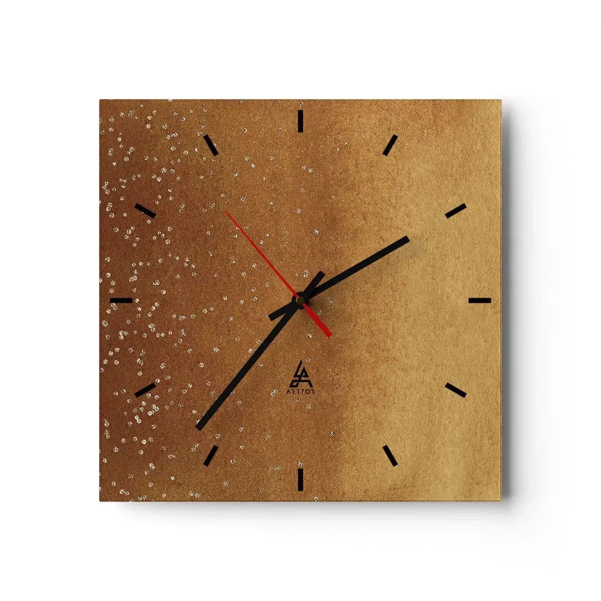 Wandklok - Klok - De geboorte van het licht - 30x30 cm