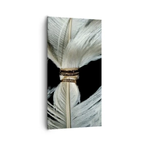 Schilderen op canvas - ... en ik zal je niet verlaten ... - 65x120 cm