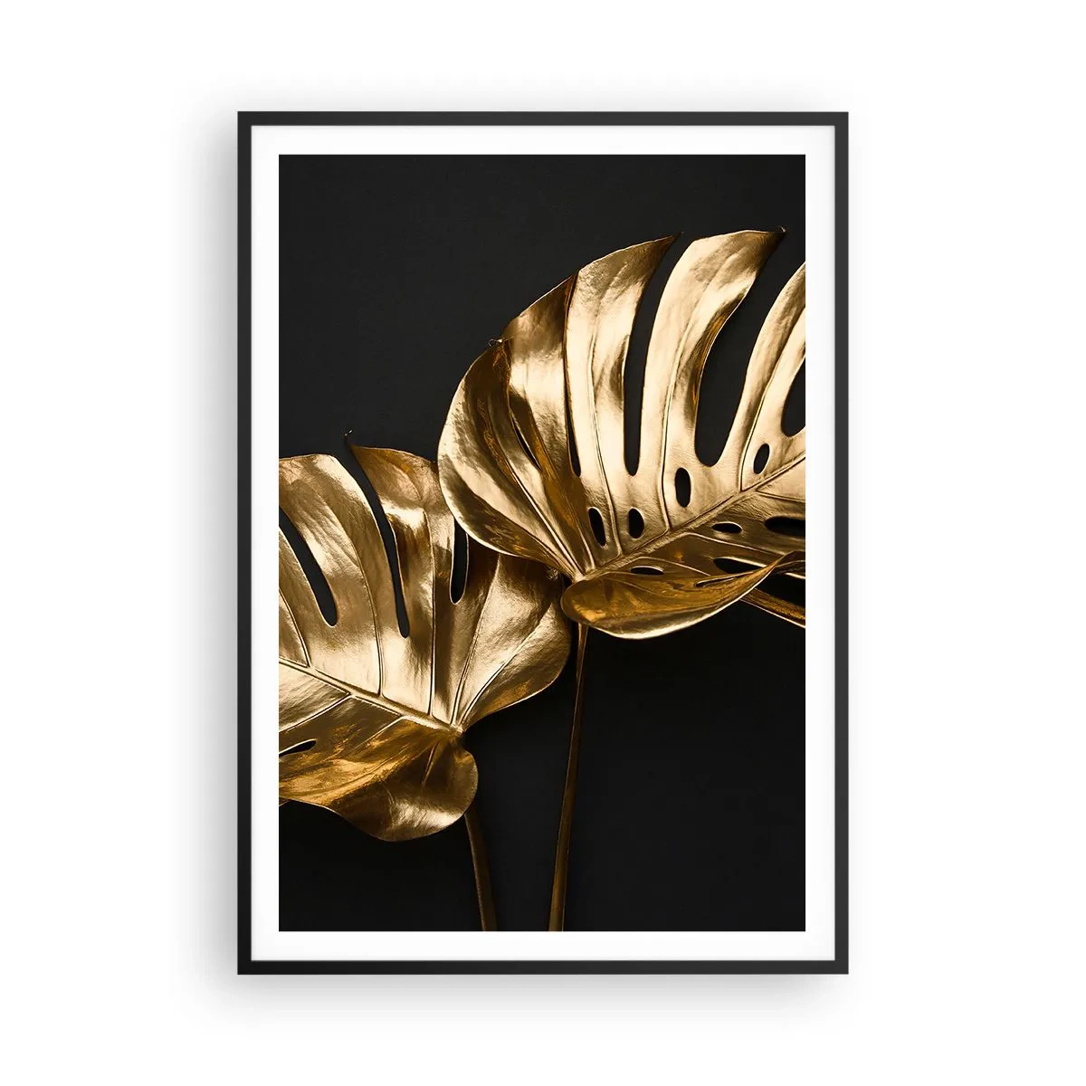 Poster in een zwarte lijst - De schatten van de natuur - 70x100 cm