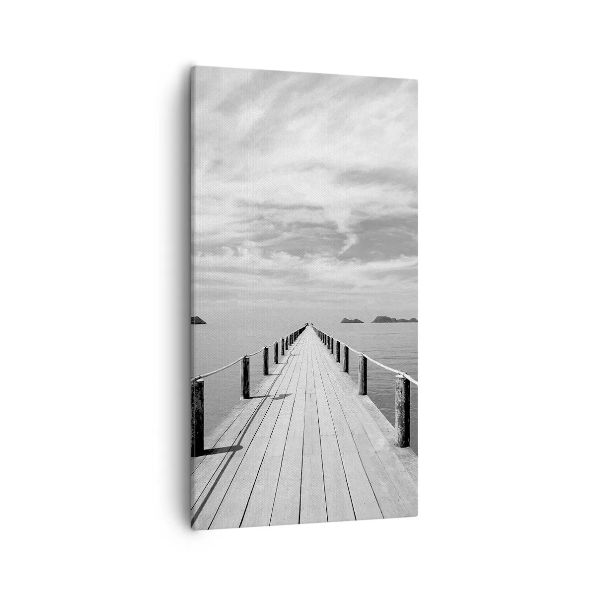 Schilderen op canvas - Of misschien een reis... - 55x100 cm
