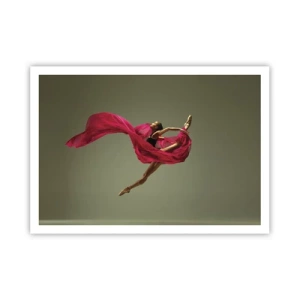 Poster - Dansende vlam - 100x70 cm