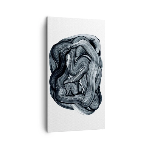 Schilderen op canvas - Het is niet zo eenvoudig - 45x80 cm