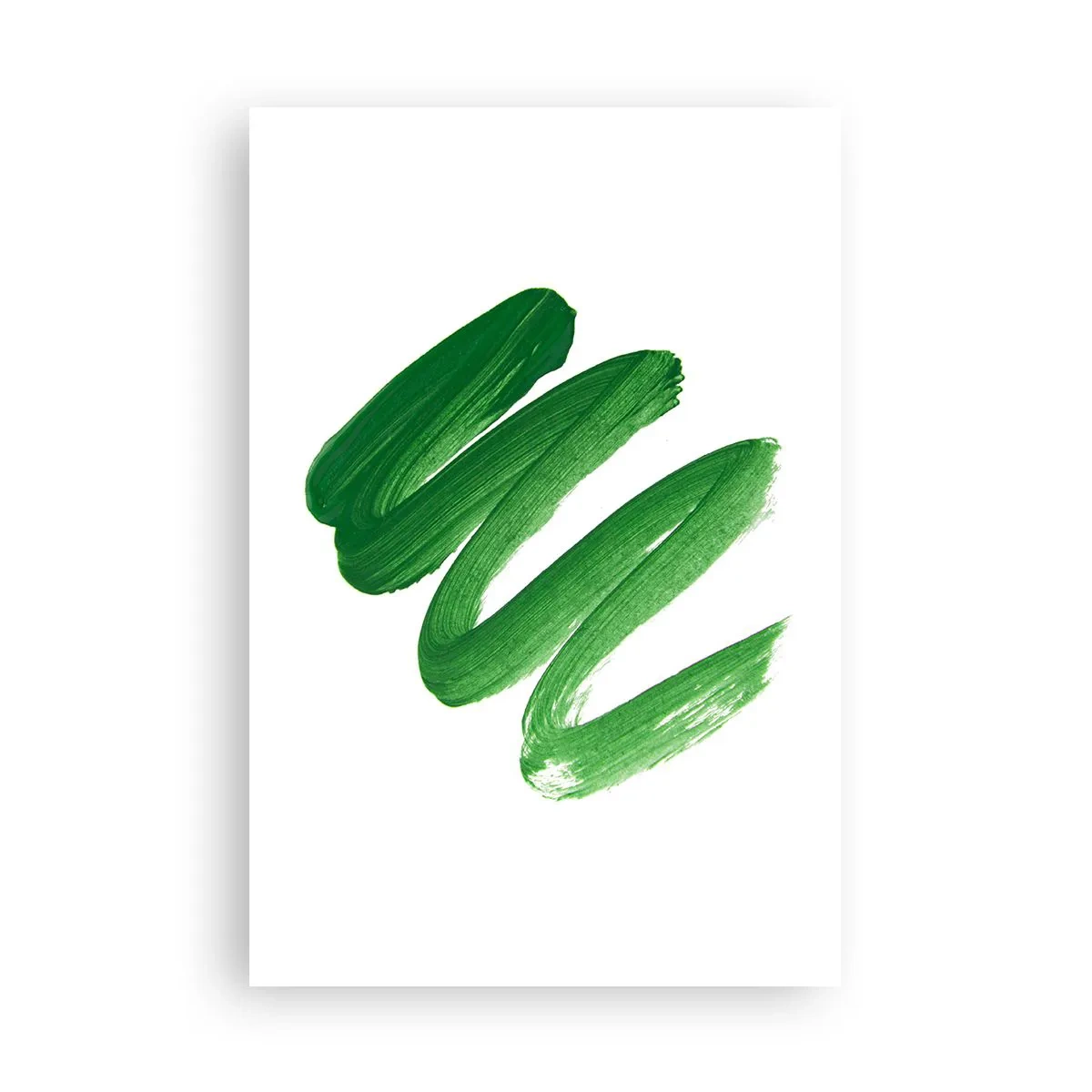 Poster - Groene grap - 61x91 cm
