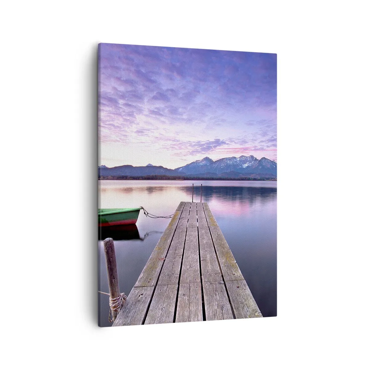 Schilderen op canvas - Vriendelijke stilte - 50x70 cm