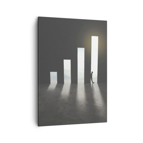 Schilderen op canvas - Succes - impressie - 50x70 cm