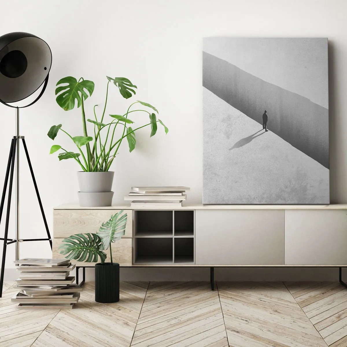 Schilderen op canvas - Een duidelijk doel - 50x70 cm