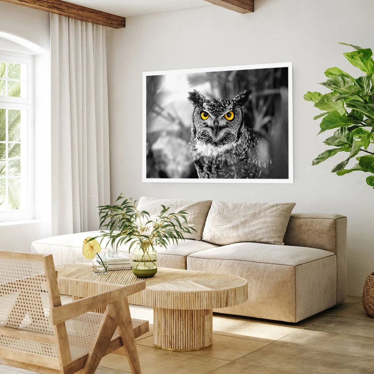 Poster - Niets zal zich verbergen - 70x50 cm