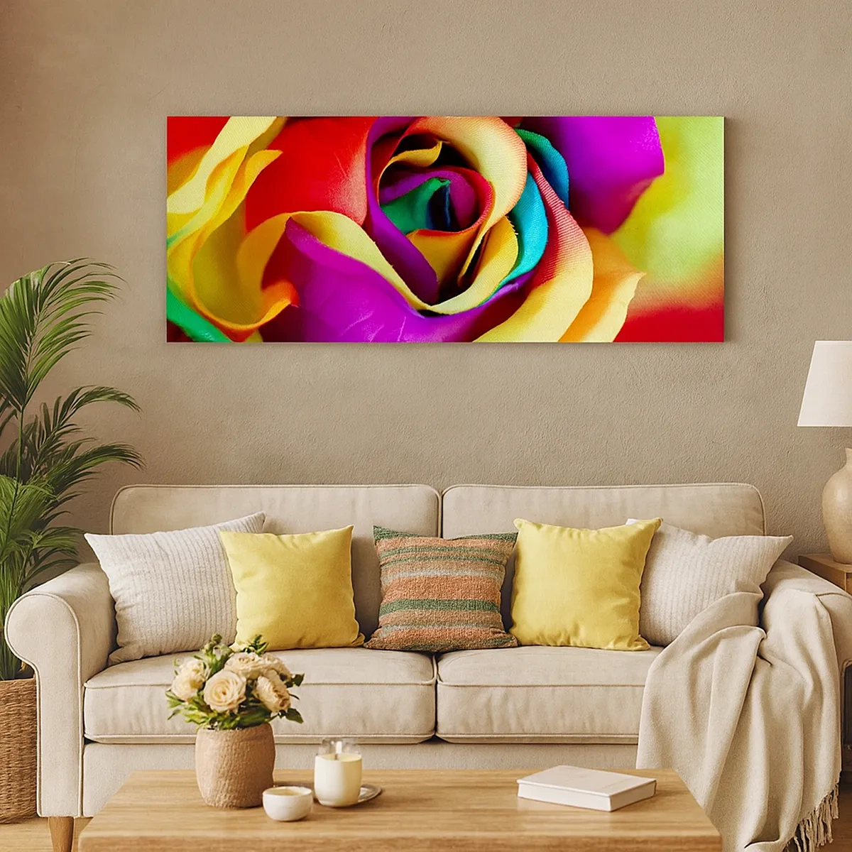 Schilderen op canvas - Het is onmogelijk - 30x30 cm