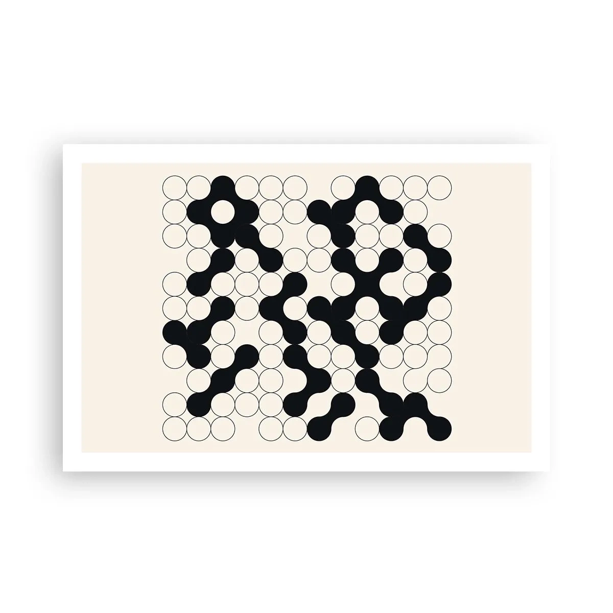 Poster - Chinees spel – variatie - 91x61 cm