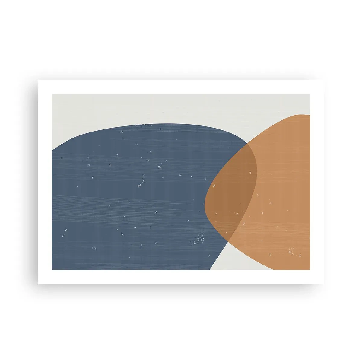 Poster - Ovalen en invloeden - 70x50 cm