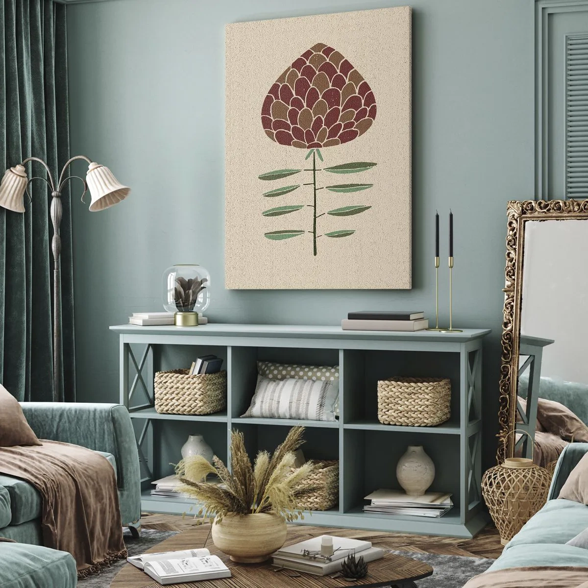 Schilderen op canvas - Als een geweldige kerel - 70x100 cm