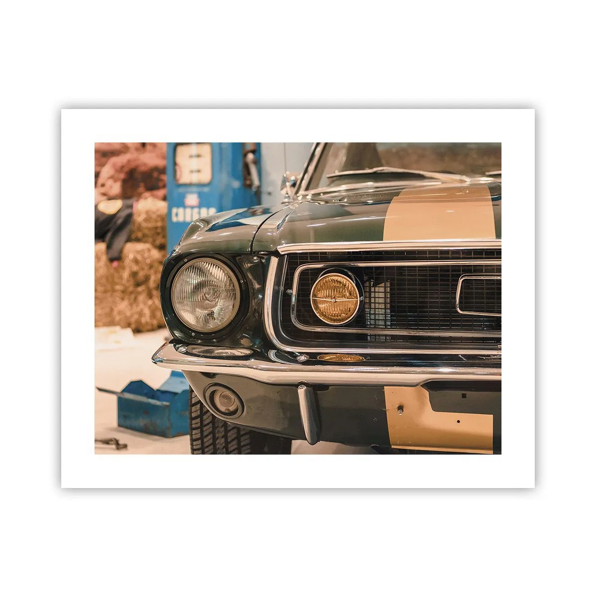 Poster - Ontmoeting met een legende - 50x40 cm