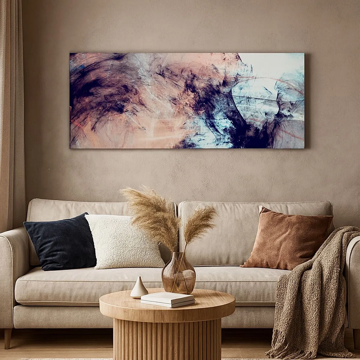 Schilderen op canvas - Voel de wind - 100x40 cm