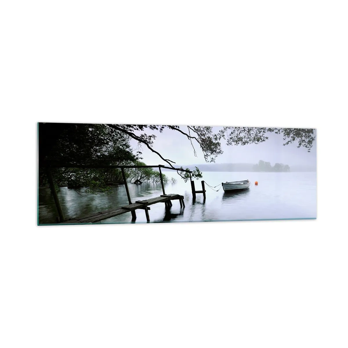Schilderen op glas - Je bent al aan het rusten - 160x50 cm