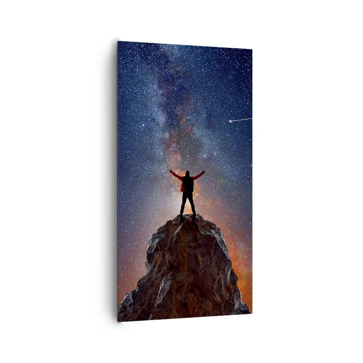 Schilderen op canvas - De Kracht is bij mij! - 65x120 cm