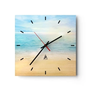 Wandklok - Klok - Groot blauw - 40x40 cm