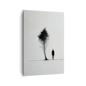 Schilderen op canvas - Wij dwalen allemaal - 70x100 cm