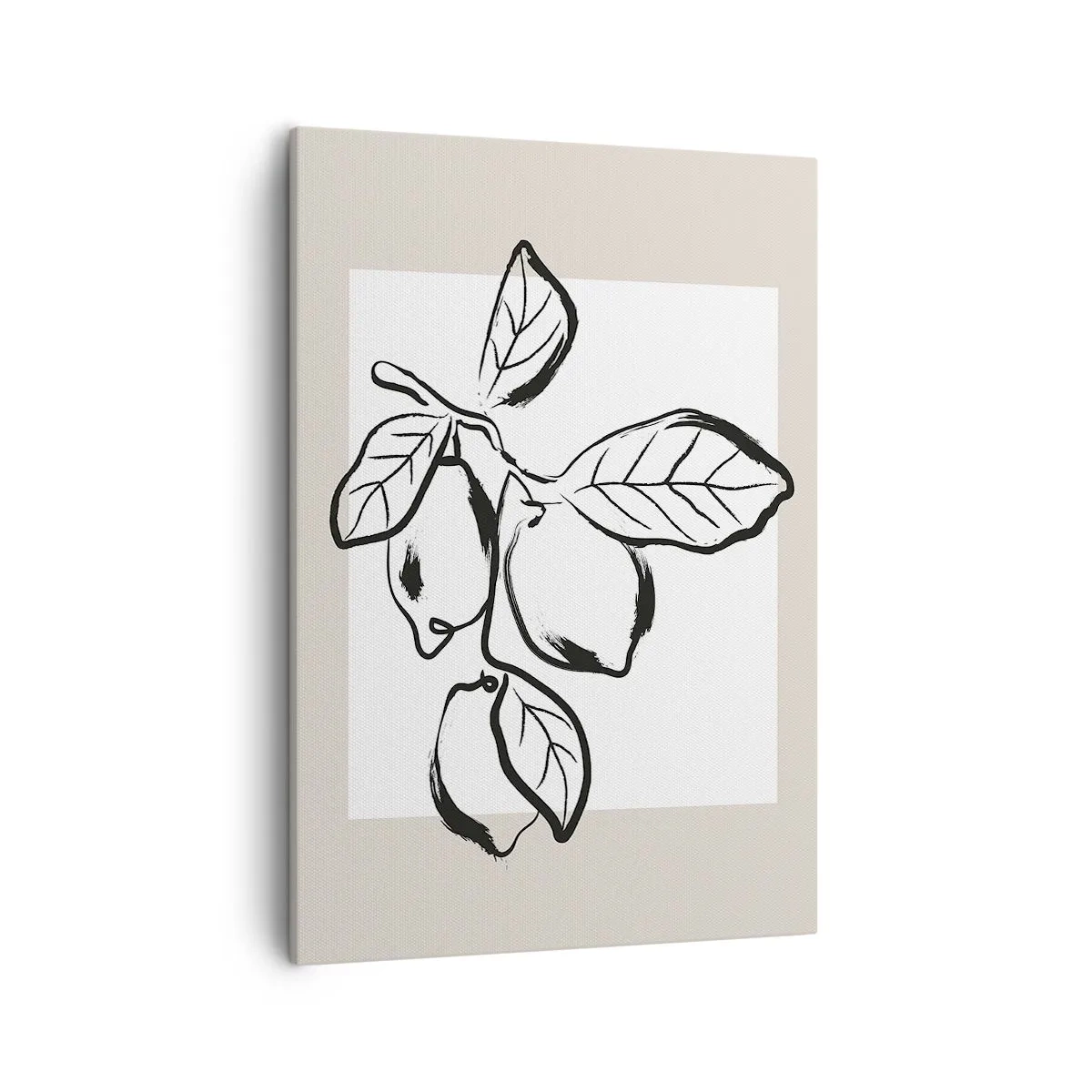 Schilderen op canvas - Waar de citroen rijpt... - 50x70 cm