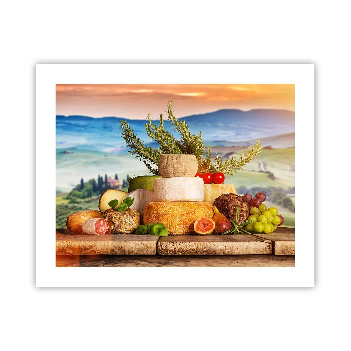 Poster - De Italiaanse levensvreugde - 50x40 cm