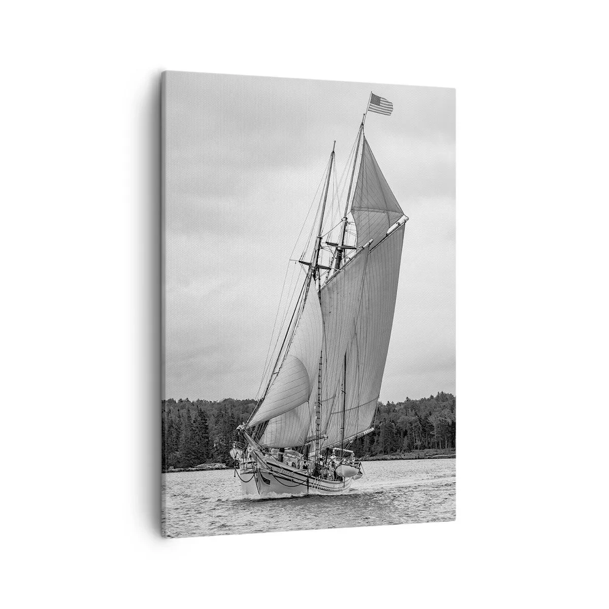 Schilderen op canvas - Broeders van de wind - 50x70 cm