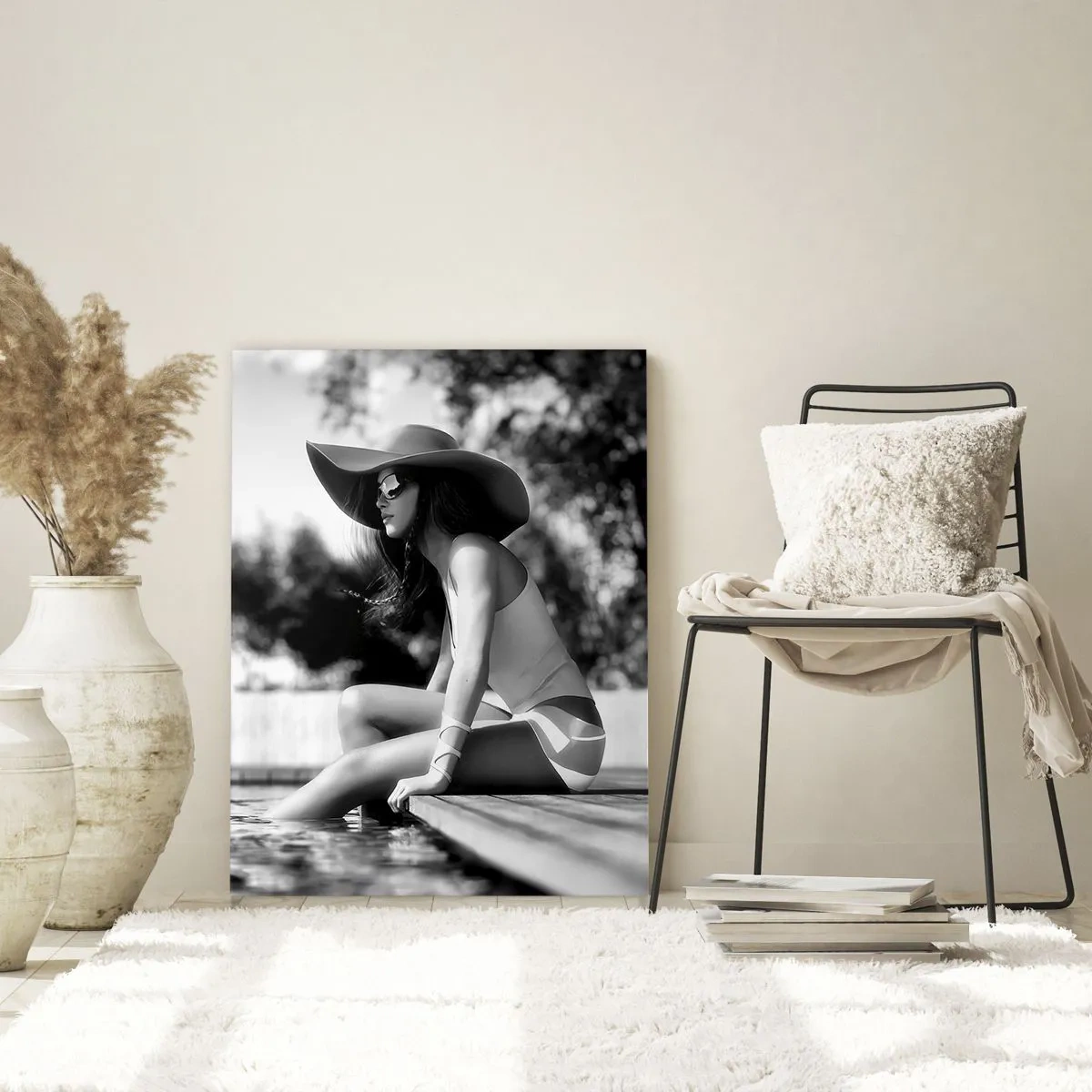 Schilderen op glas - Zomerdroom - 80x120 cm