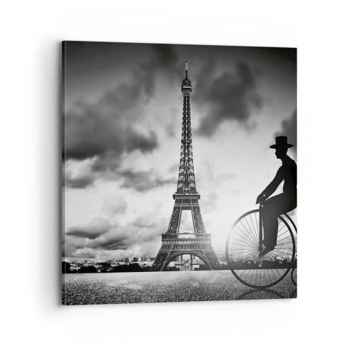 Schilderen op canvas - Verlangen naar Belle Epoque - 70x70 cm