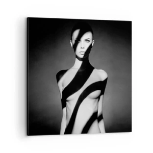 Schilderen op canvas - In glans en schaduw - 50x50 cm