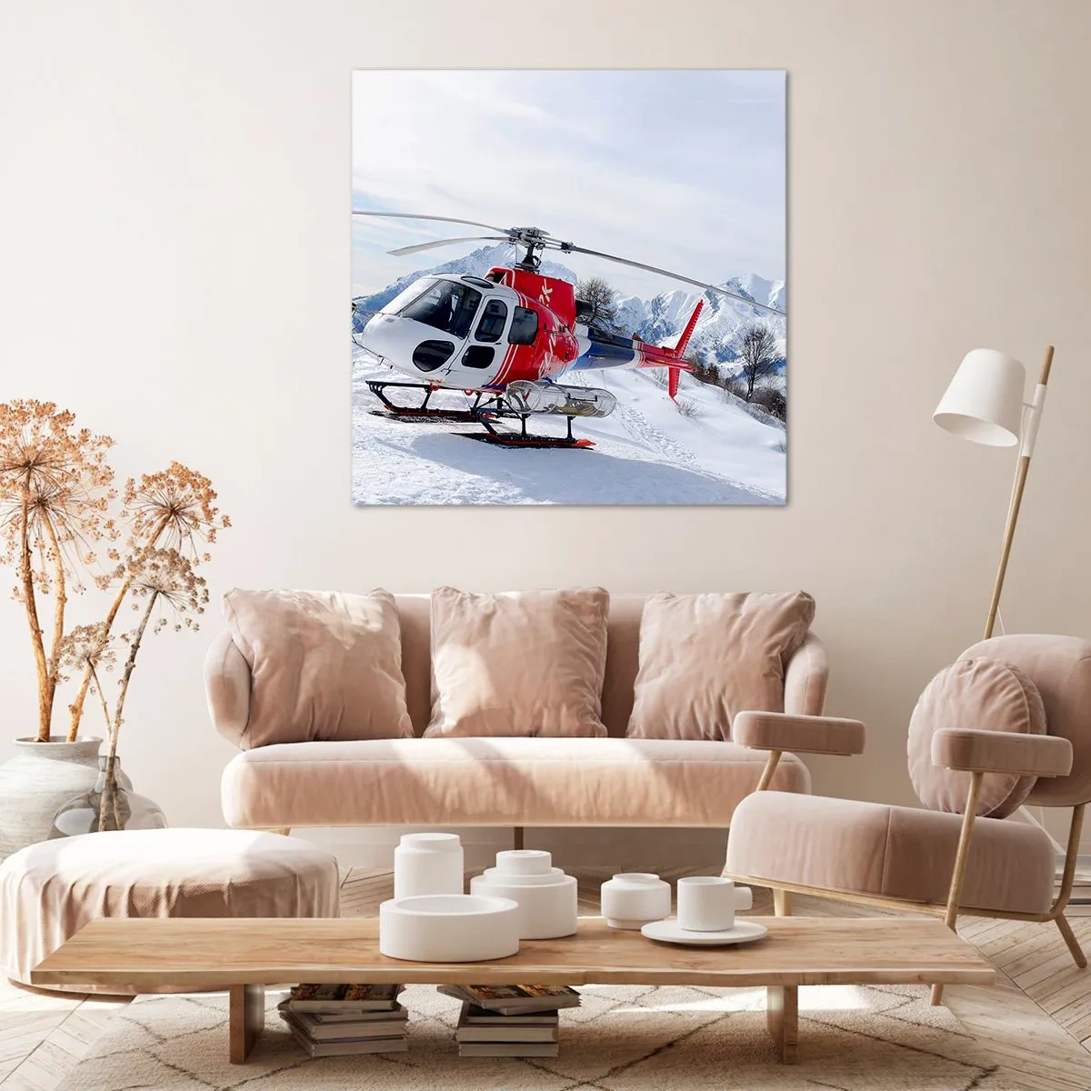 Schilderen op canvas - Altijd klaar - 70x70 cm