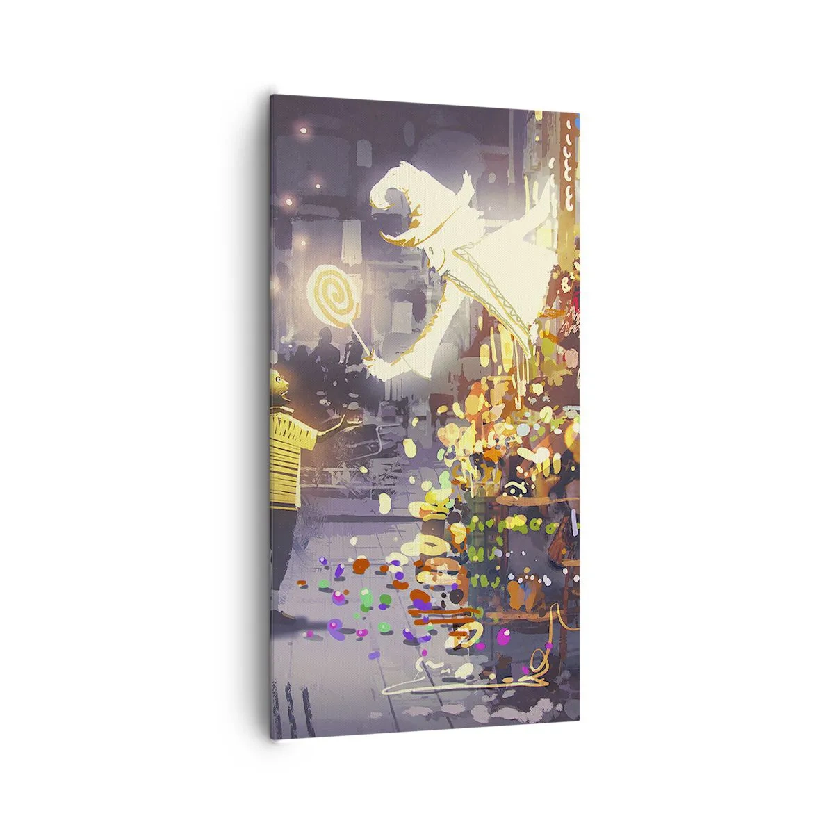 Schilderen op canvas - Tovenarij bestaat wel - 65x120 cm