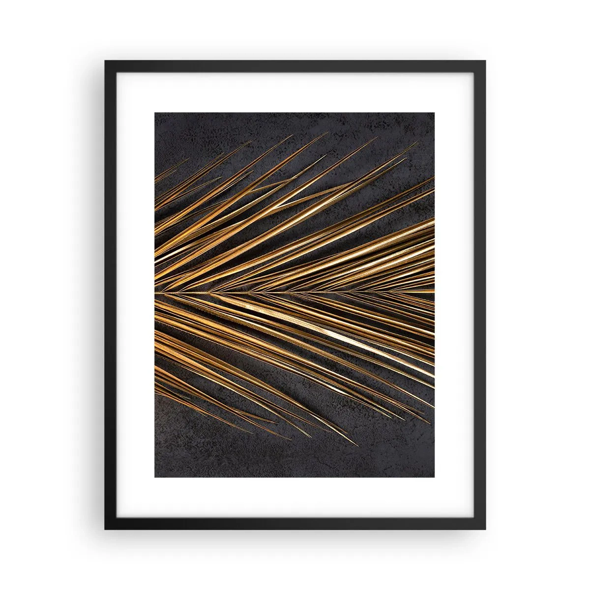 Poster in een zwarte lijst - Het goud van de tropen - 40x50 cm