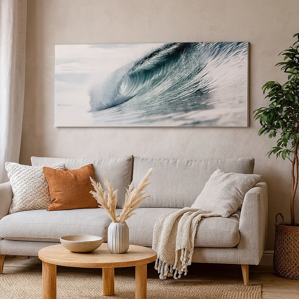 Schilderen op canvas - Waterpiek - 30x30 cm